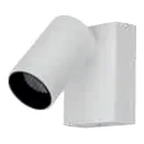 Martec Capri LED Exterior Spot Light in Single head, White