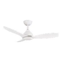 Martec Elite DC Smart Ceiling Fan in Fan only, 1220mm, Matt White