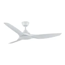Martec Impact DC Smart Ceiling Fan in Fan only, Matt White