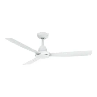 Martec Legend DC Ceiling Fan with Wall Control in Fan only, Matt White