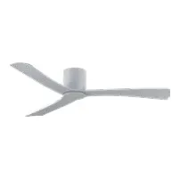Martec Metro DC Low Profile Smart Ceiling Fan in Fan only, Matt White