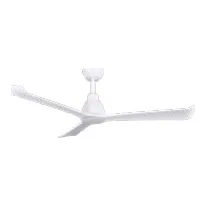 Martec Polo DC Smart Ceiling Fan in Fan only, Matt White