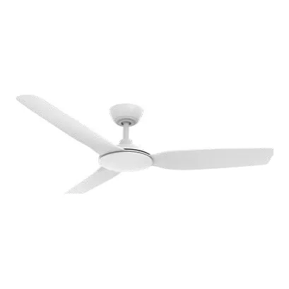 Martec Viper DC Smart Ceiling Fan in 3 blade, Fan only, 1220mm, Matt White