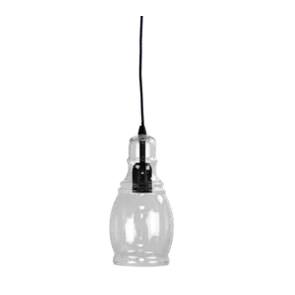 Oriel Lighting Auburn Clear Glass Pendant
