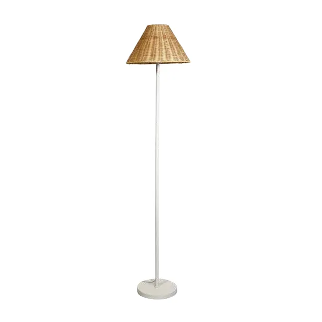 Oriel Lighting Belize Rattan Lamp in Floor Lamp