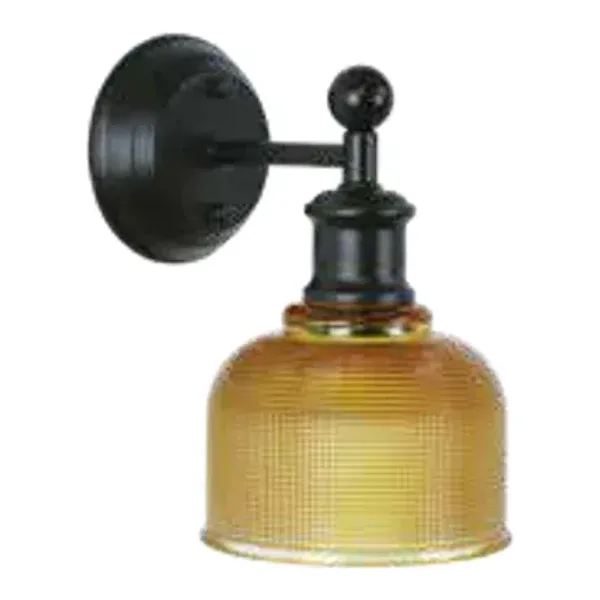 Oriel Lighting Brighton Glass Wall Light