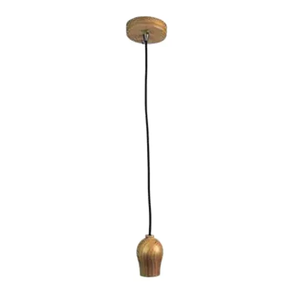 Oriel Lighting Bud Timber Pendant