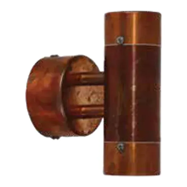 Oriel Lighting Comma Copper Exterior Wall Light
