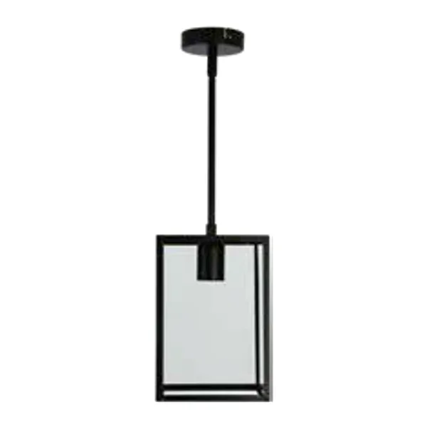 Oriel Lighting Eaton Glass Box Pendant