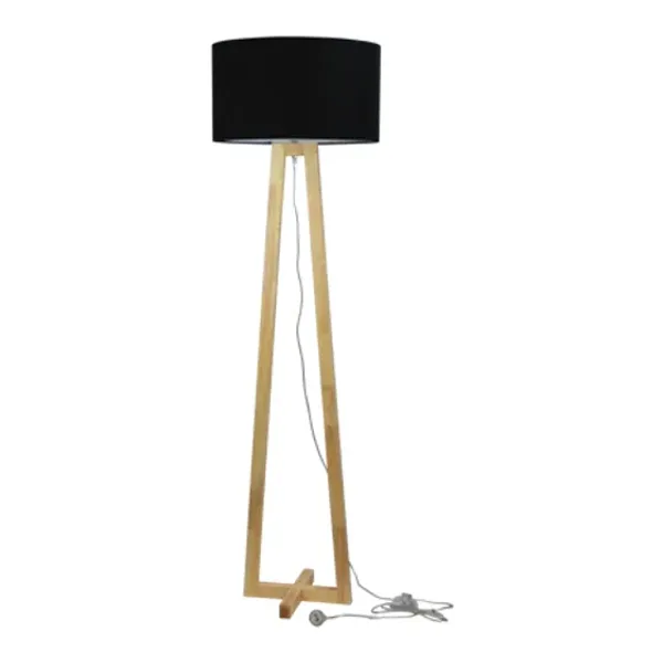Oriel Lighting Edra Timber Tripod Floor Lamp