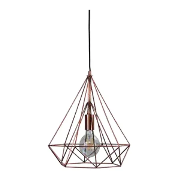 Oriel Lighting Lenox Geometric Wire Pendant