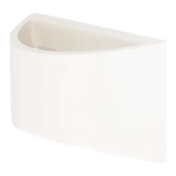 Oriel Lighting Lia Paintable Plaster Wall Light
