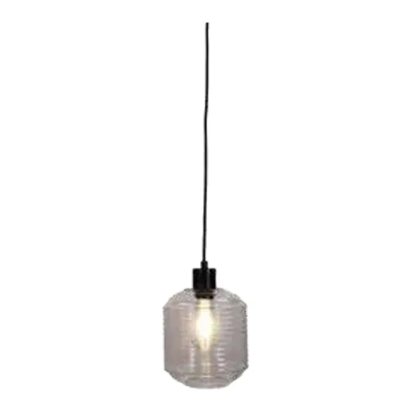 Oriel Lighting Marconi Ribbed Glass Pendant