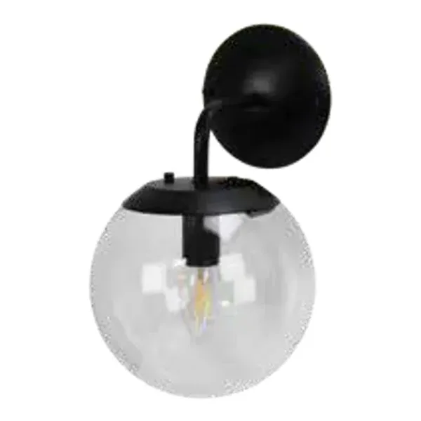 Oriel Lighting Newton Glass Globe Wall Bracket in 