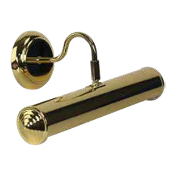 Oriel Lighting Picture Light in Polished Brass