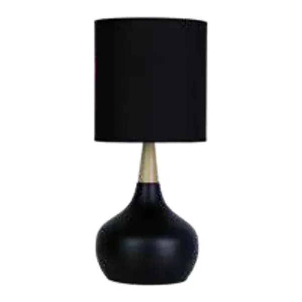 Oriel Lighting Pod Touch Lamp in Black