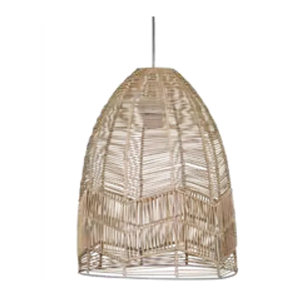 Oriel Lighting Serang.35 Painted Cane Pendant Shade