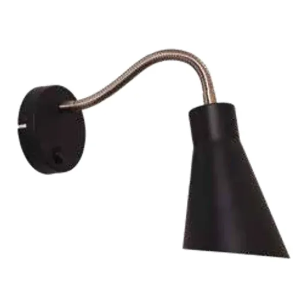 Oriel Lighting Thor Adjustable Wall Light in Black