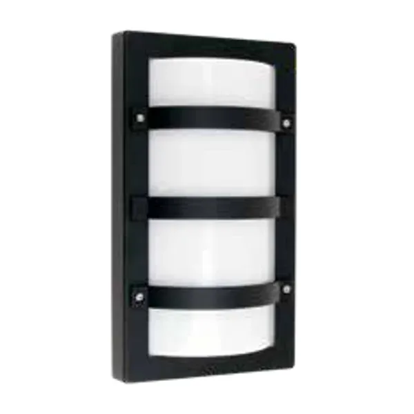 Oriel Lighting SG Trio Bulkhead in Standard, Black