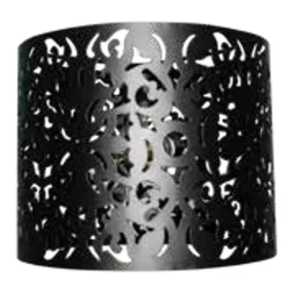 Oriel Lighting Vicky DIY Batten Fix Drum in Black