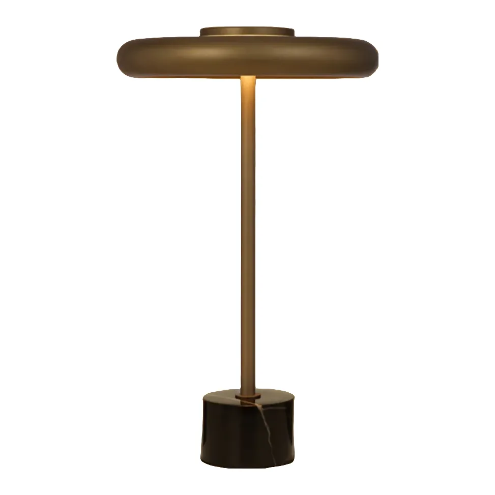 Telbix Sisby Table Lamp in Brass Matt
