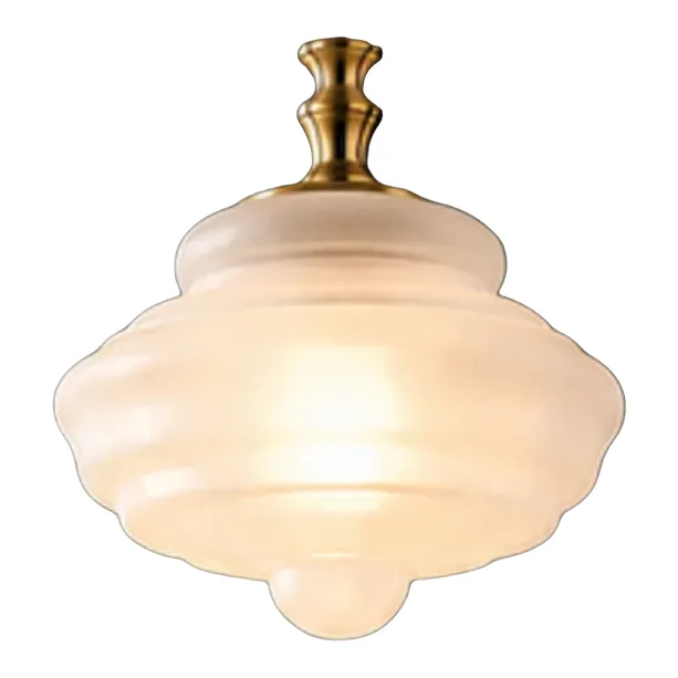 Telbix Verdun 40cm Glass Pendant Light