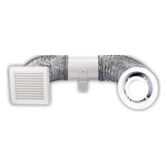 Ventair Shower Light Kit with Inline Exhaust Fan in 