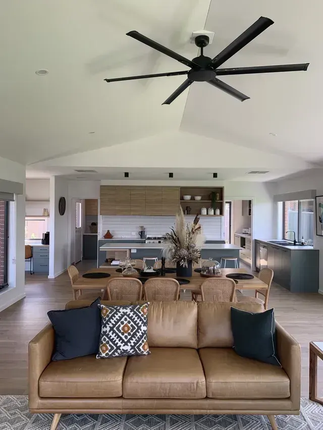 Ceiling Fans on display at Lighting Bonanza Albury