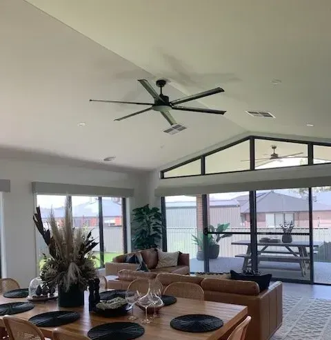 Ceiling Fans on display at Lighting Bonanza Albury