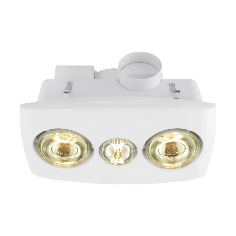 Vesuvius 3in1 6w 2x275w Light Heat Side Ducted Exhaust Unit