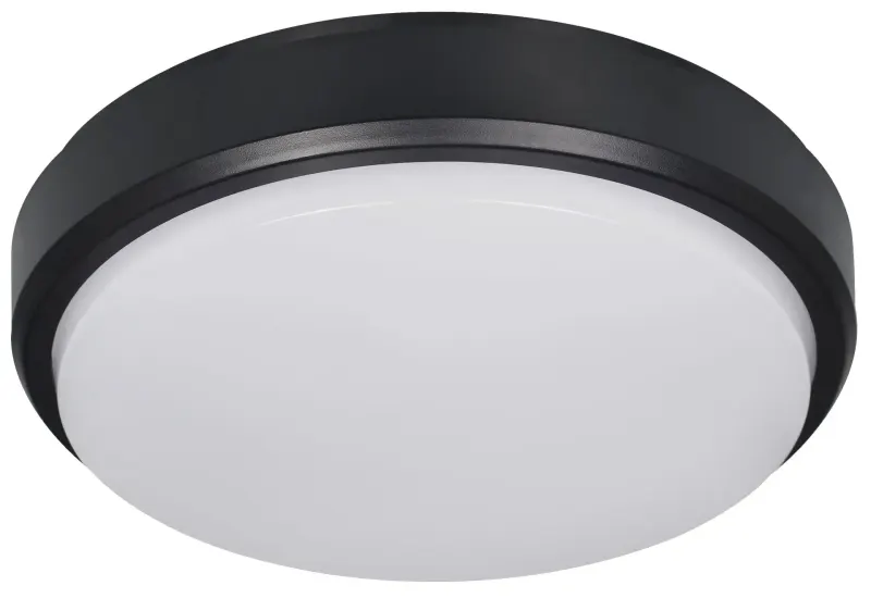 Cove Tricolour Led Small 175mm Round Bunker MLXCR34610 Black