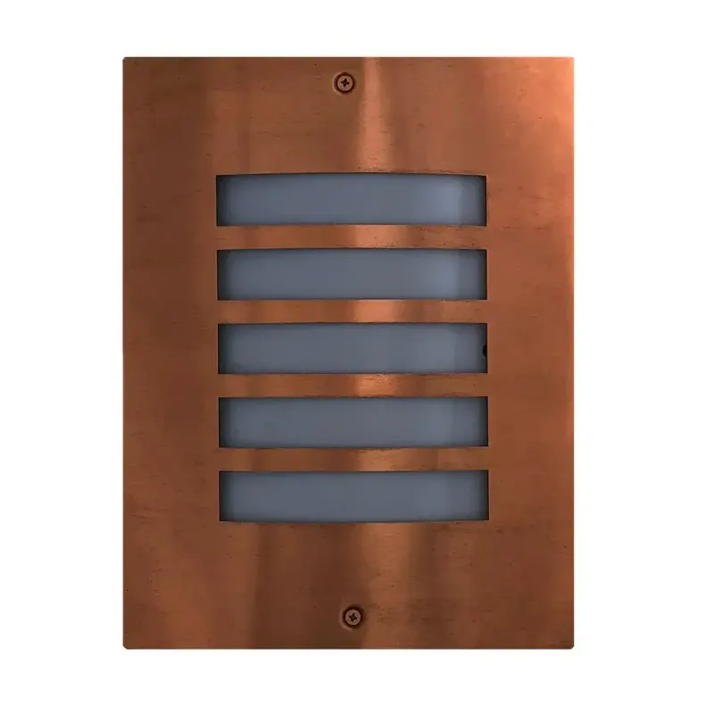Ned 1lt E27 IP54 Grilled Exterior Wall Light