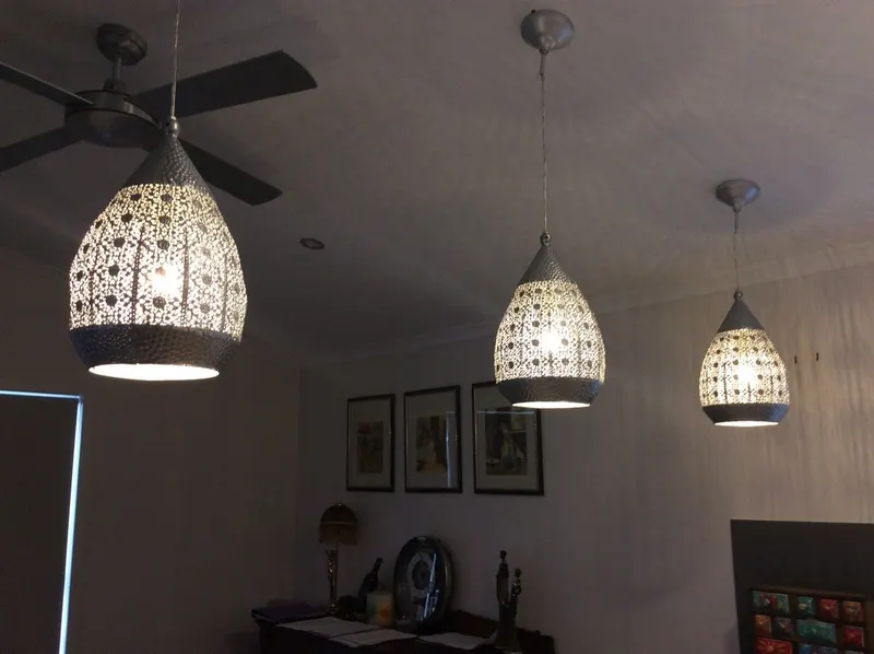 Pendant Lights on display at Lighting Bonanza Albury