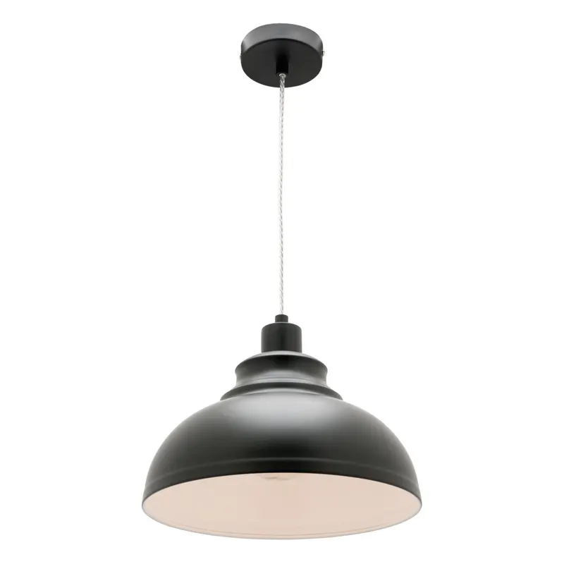Risto 1lt E27 285mm Metal Flex Pendant