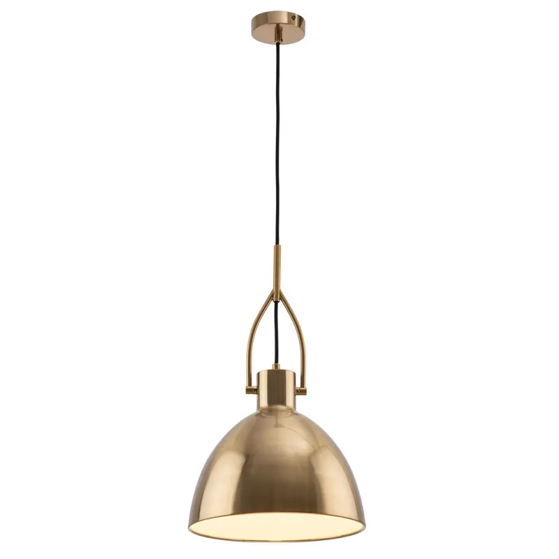 Terrence 1lt E27 40w 300mm Metal Flex Pendant