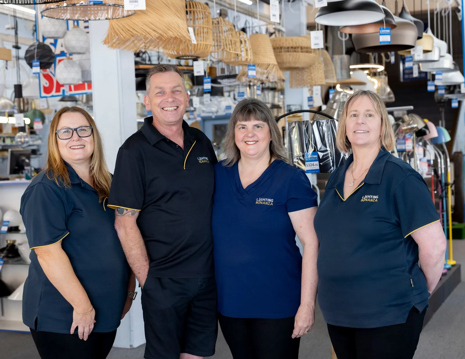 The Lighting Bonanza team